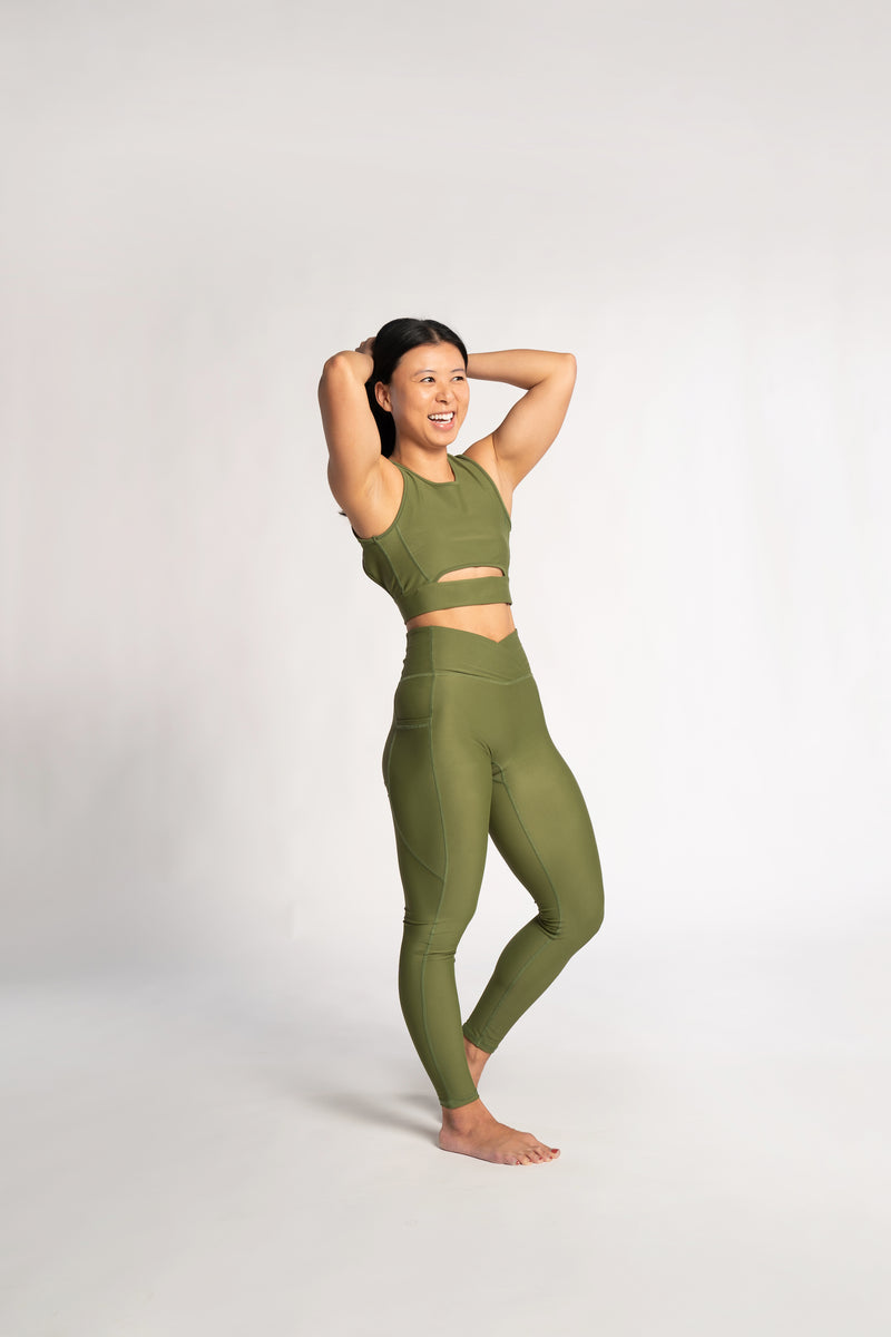 Women's Resilience Leggings - Olive