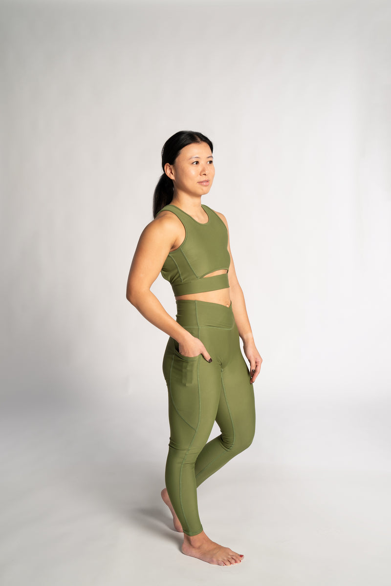 Women's Resilience Leggings - Olive