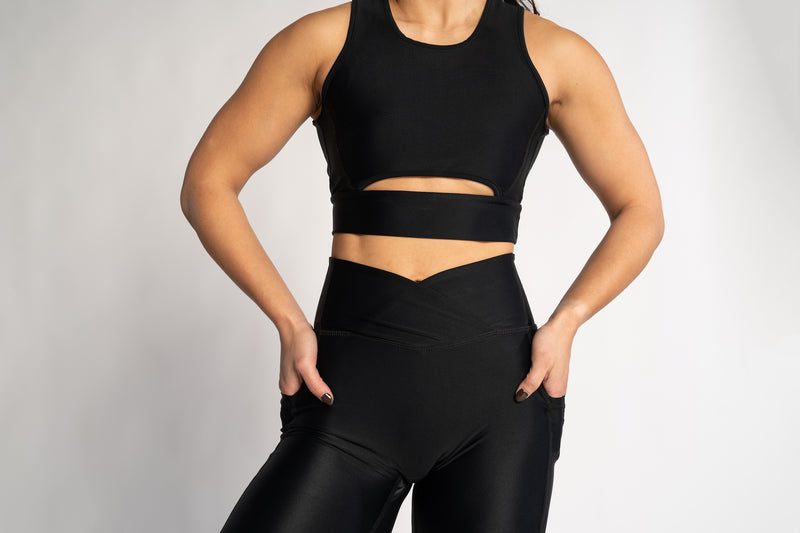 Women's Resilience Sports Bra - Black